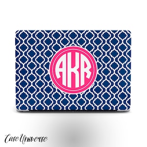 Macbook Pro 13 Case Monogram Macbook Air 13 Case Custom Macbook Pro 15 Case Initialen Macbook 12 Case Personaliseer Macbook A3114 Case Ornament