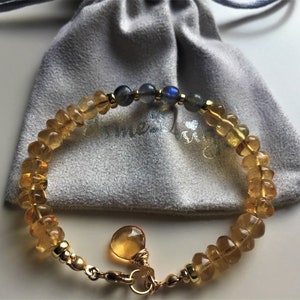 Genuine Citrine Bracelet