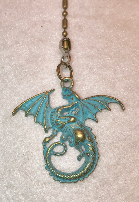 Game Of Thrones Red Dragon Ceiling Fan Pull Chain Light Etsy