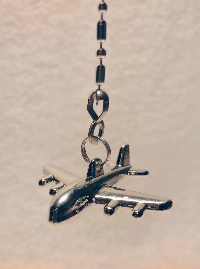 Jet Plane Airplane Ceiling Fan Pull Chain Light Pull Chain Etsy