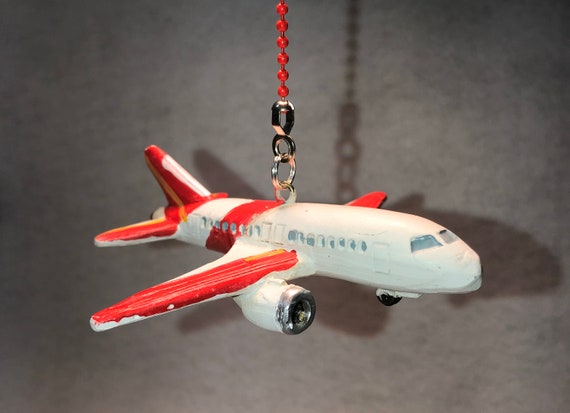 Jet Plane Airplane Ceiling Fan Pull Chain Light Pull Chain