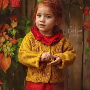 Girls Gold Cardigan Girls Holiday Sweater Baby Girls Cardigan Etsy