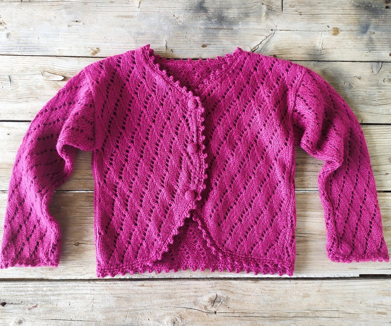 Mohar sweater for girls, toddler gift, baby gift