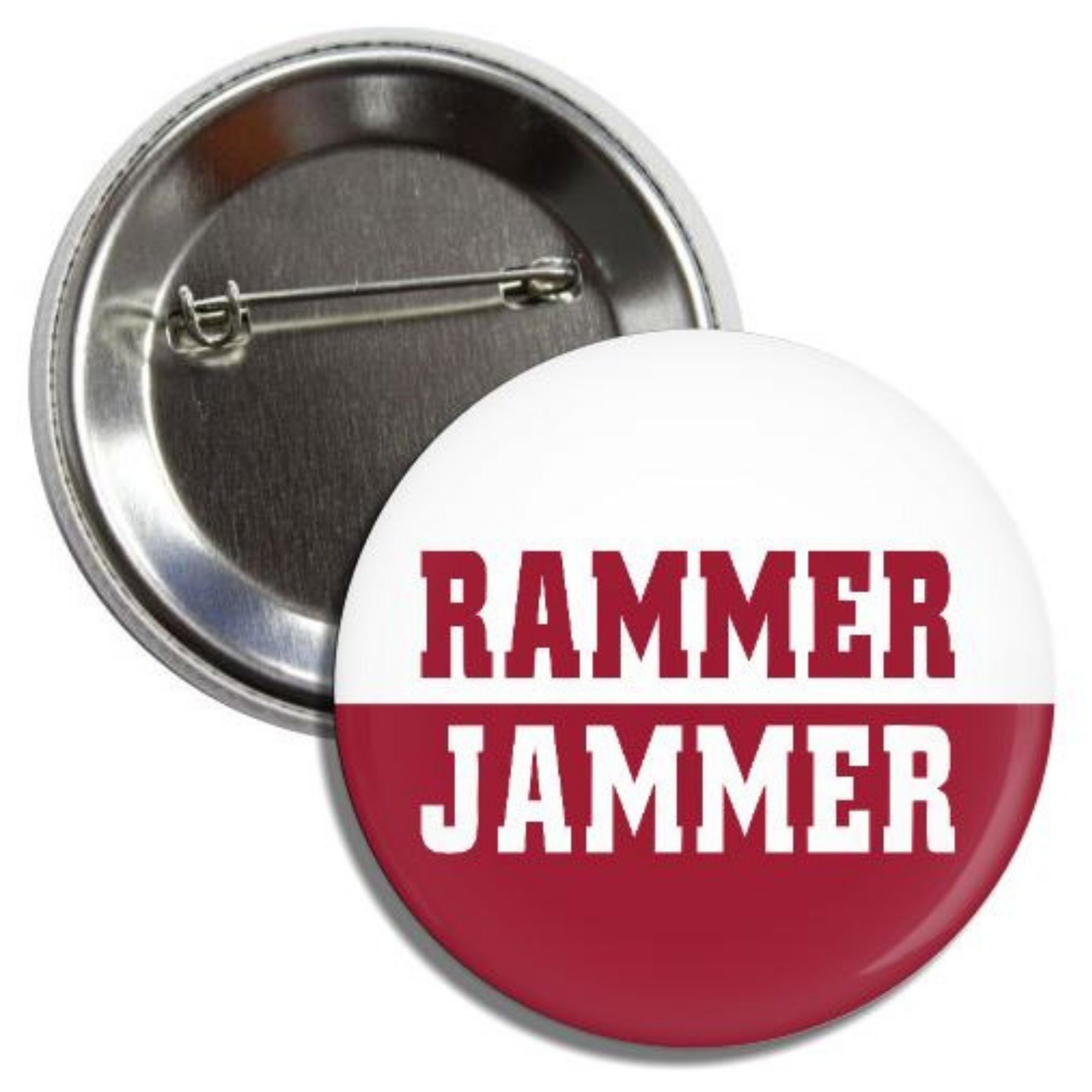 Rammer Jammer Alabama Crimson Tide 2.25 Gameday Buttons Pins Etsy