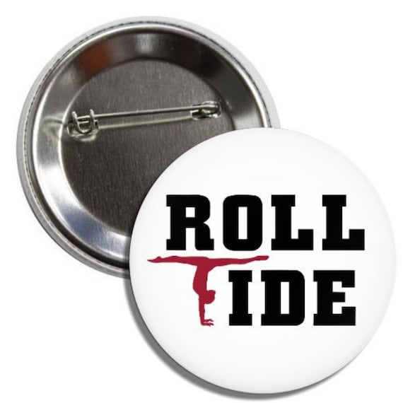 Roll Tide Alabama Womens Gymnastics 225 Gameday Buttons Pins Badges