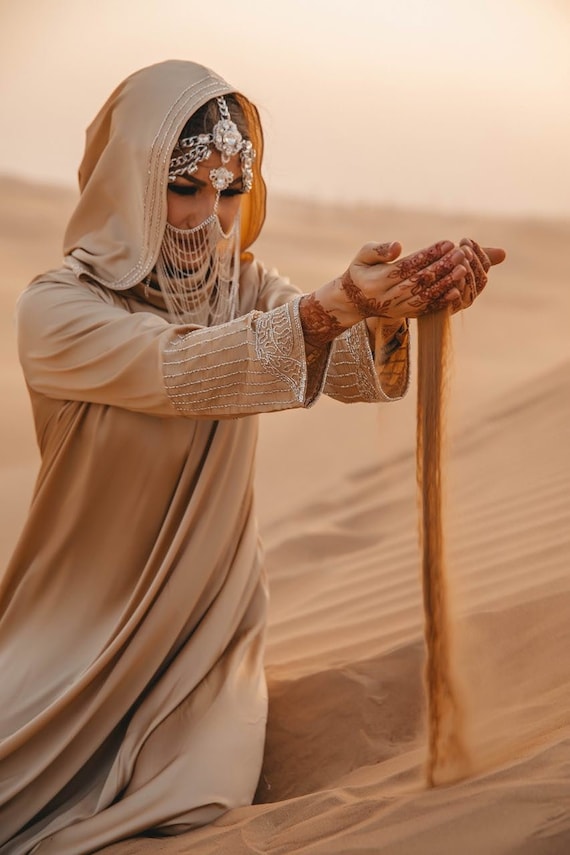 Adults Womens Desert Arabian Princess Gold Coin Earrings Costume Accessory