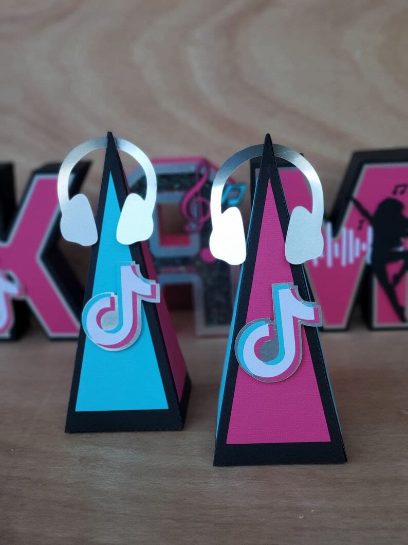 Tiktok 3D Letters / Tiktok Letters / Tiktok Birthday Party Etsy