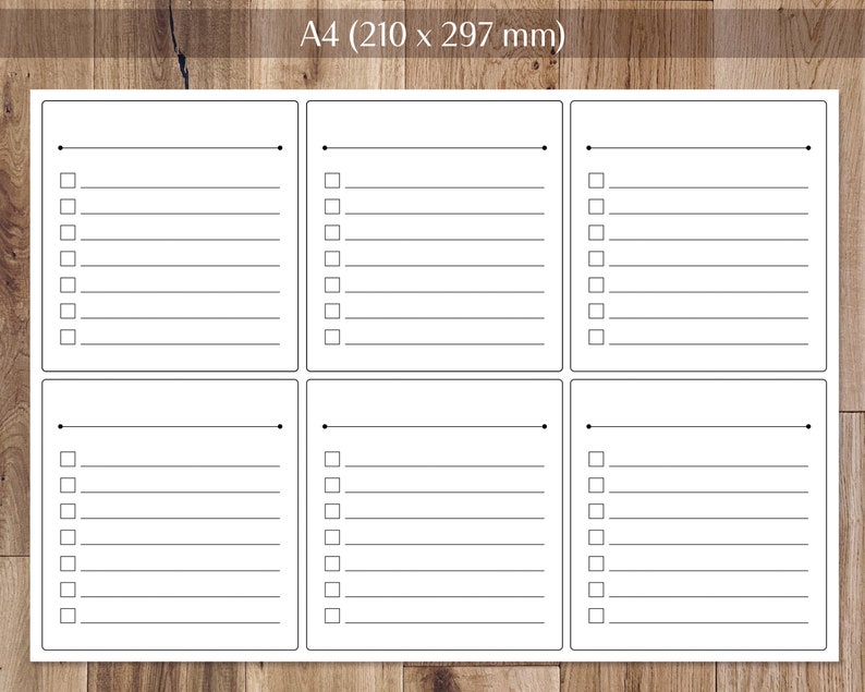 Weekly Checklist Printable | US Letter A4 | Weekly to Dos | Home ...