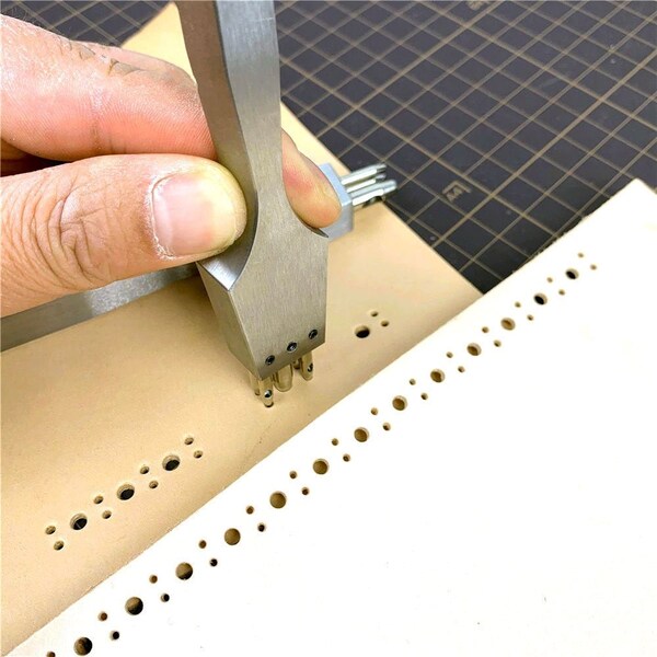 Perforazione ornamentale Brogue Punches Bordo Decorativo Punches For Belts Scarpe Borse Purse Watch Strap