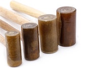 Rawhide Mallets For Leather Artisans with Multiple Weight Size Otions