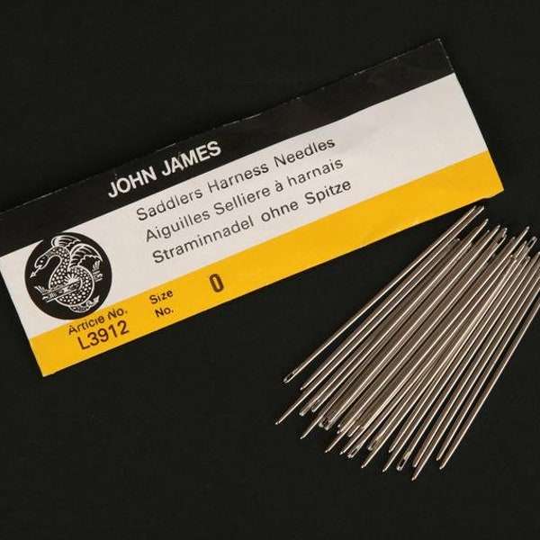 Blunt Tip Leather Stitching Needles John James Saddlers Harness Needles 73912 For Leather Artisans Crafter Tools DIY Leather Essential Blunt Tip Leather Stitching Needles John James Saddlers Harness Needles 73912 For Leather Artisans Crafter Tools DIY Leather Essential Blunt Tip Leather Stitching Needles 73912 For Leather Artisans Crafter Tools DIY Leather Essential Blunt Tip Blunt Tip Leather Stitching Needles 73