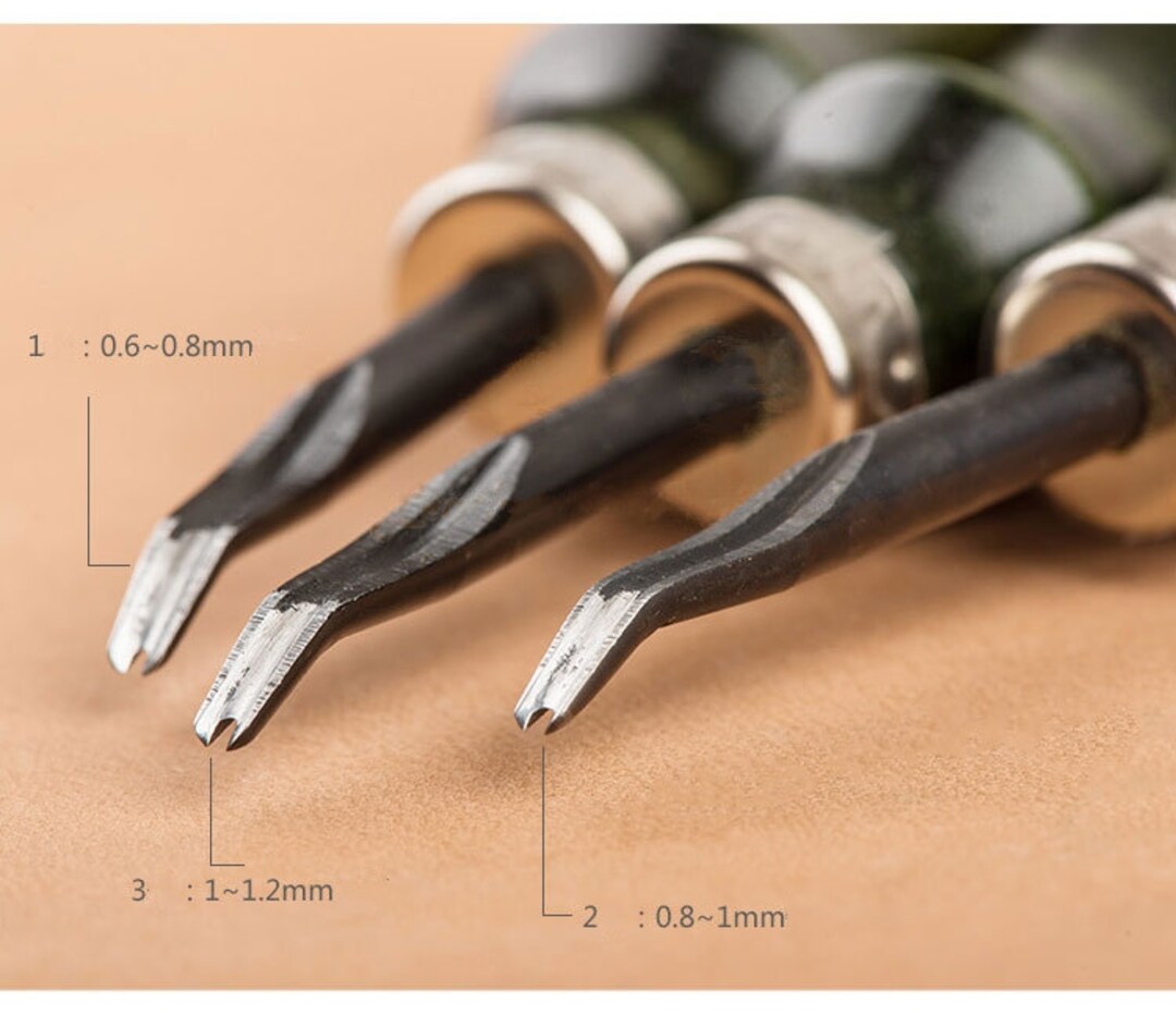 Japan kyoshin elle ks professional Leather Edge Bevelers Edger beveler DIY  tool