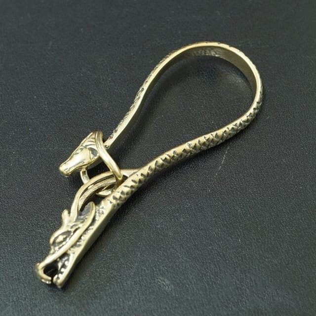 Brass Japanese Hook With U Shackle Clasp Fish Hook Key | Etsy Canada