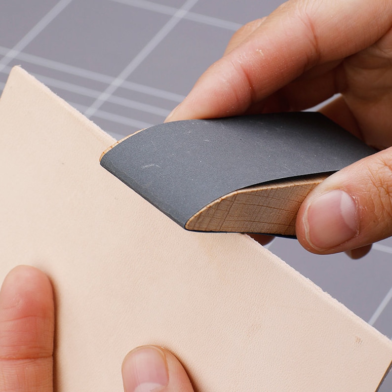Mini Sanding Blocks for Leather Edge Finishing Process Leather Etsy