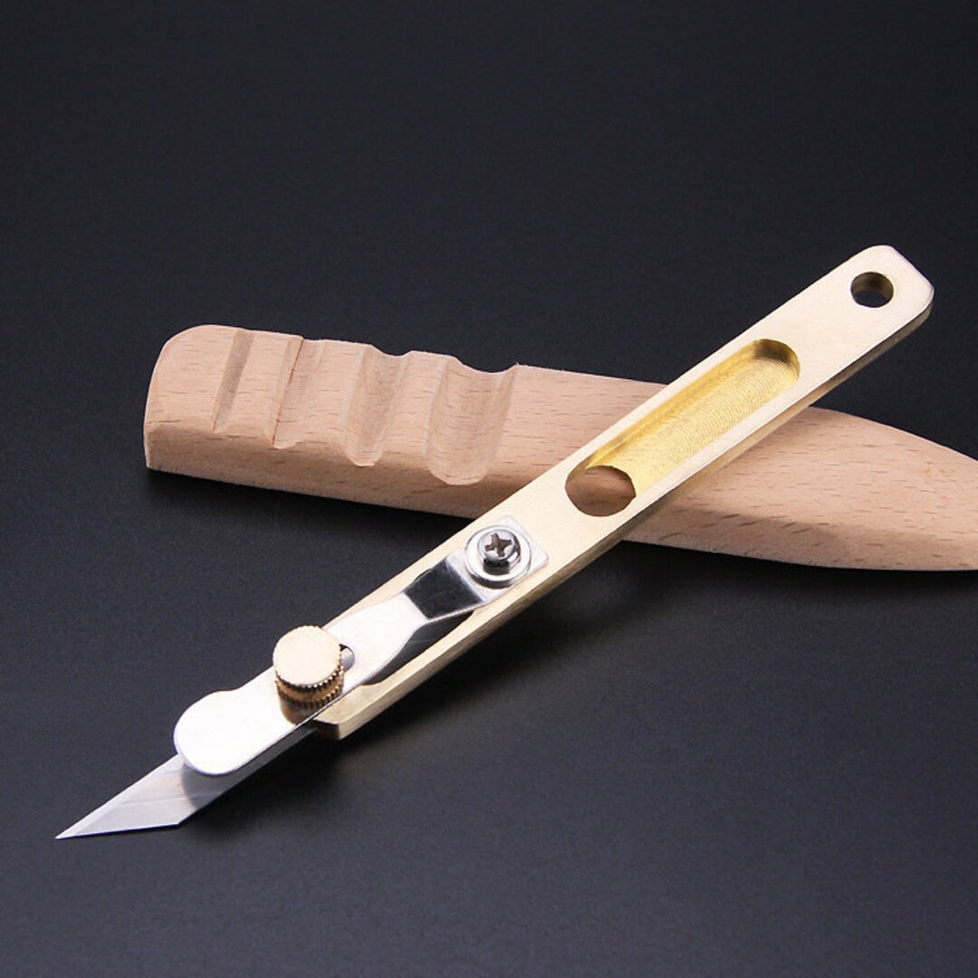 Slicing & Strip Cutting Adjustable Retractable Blade Knives for Slicing