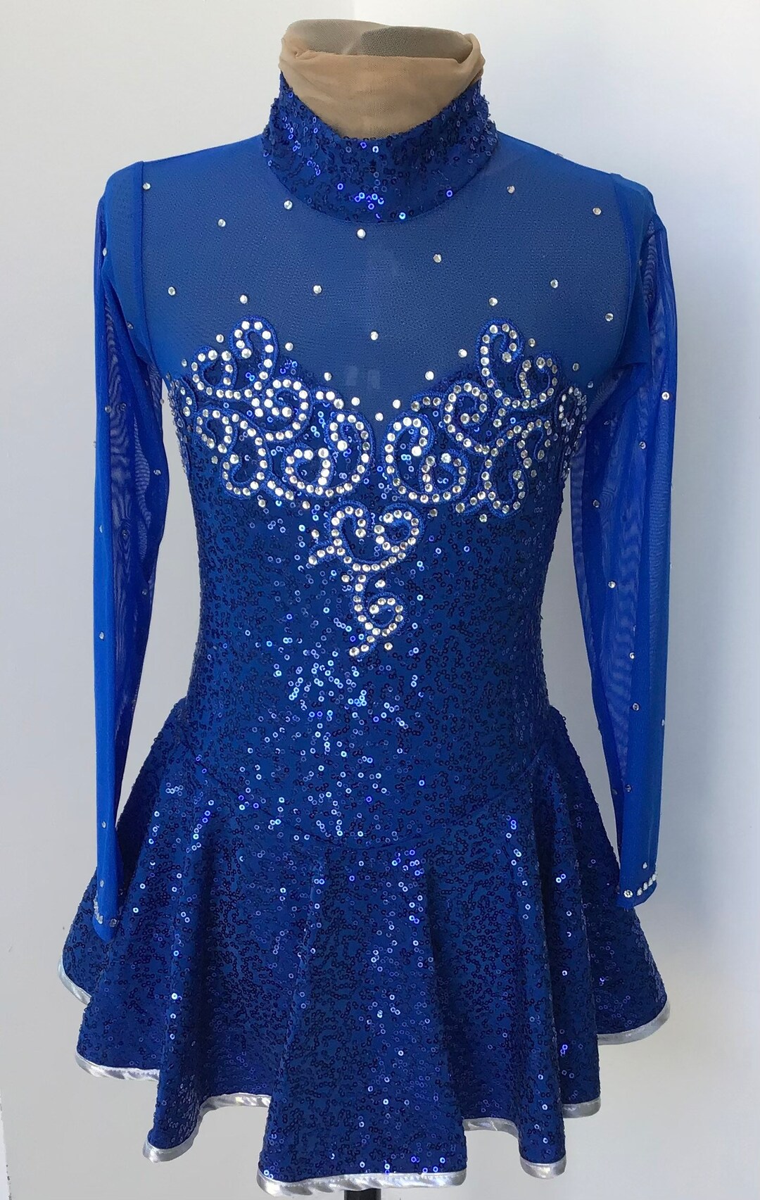 Ice Skating / Baton Twirling / Roller Skating Dress Etsy