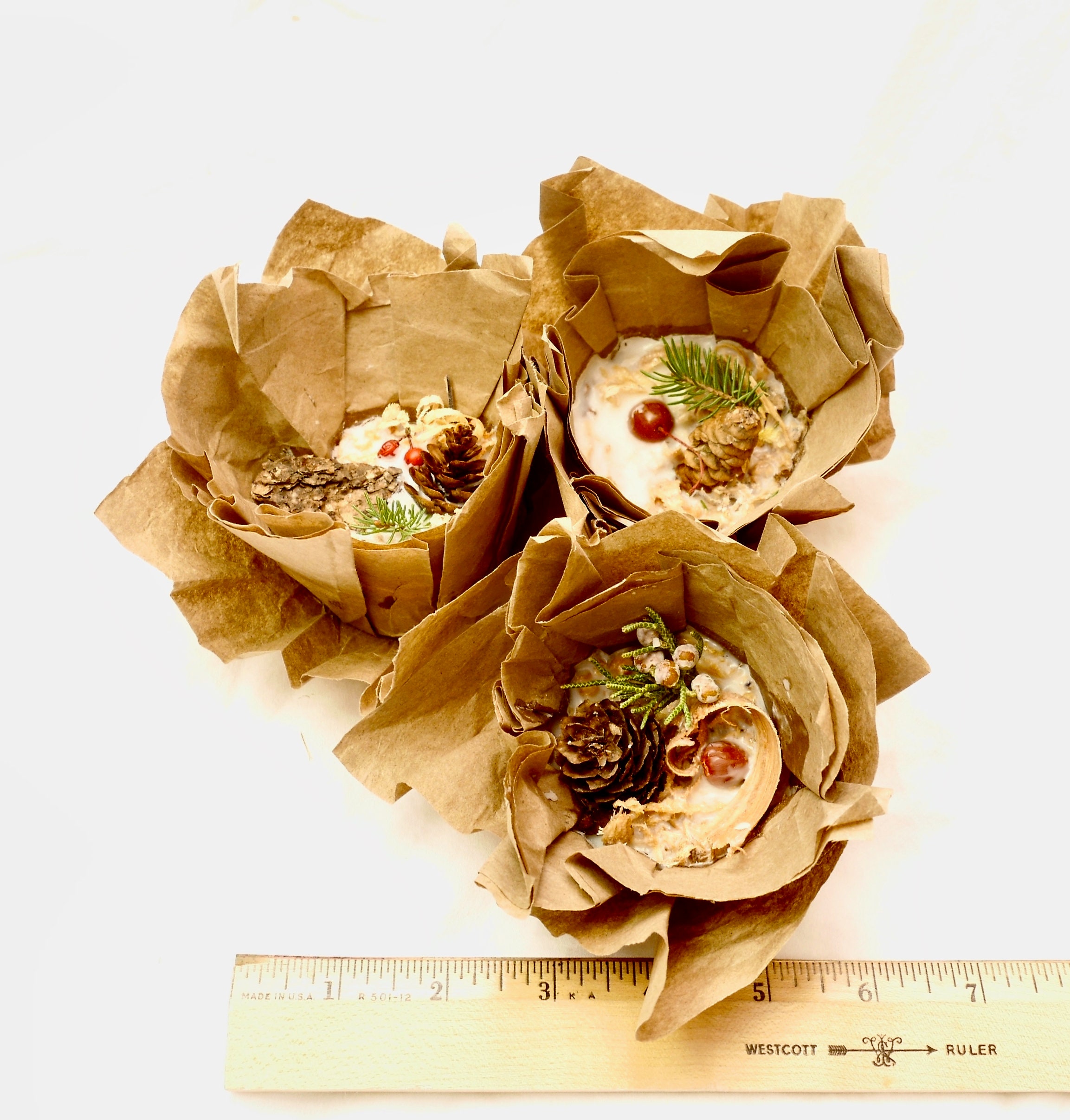 Deluxe Natural Fire Starters set of 8 made from soy wax Etsy