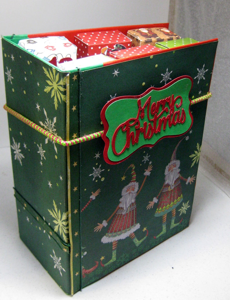 Advent Calendar Book Etsy Advent Calendar Book Etsy