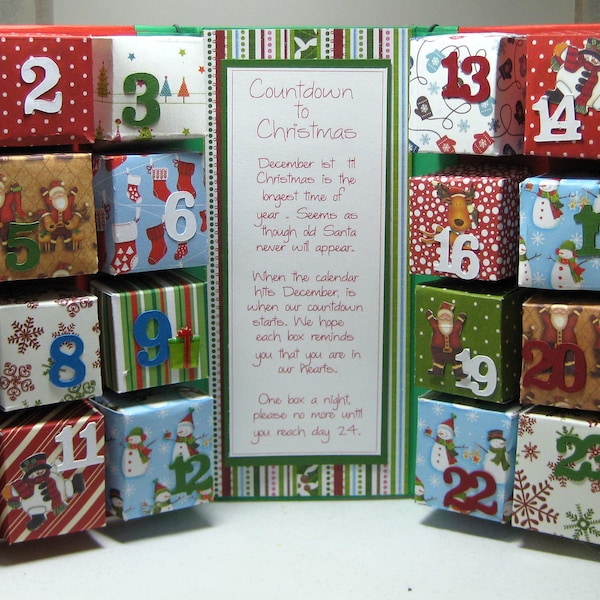 Advent Calendar Book