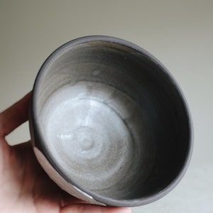 Hakeme bowl D13cm, handmade stoneware ceramic bowl image 3