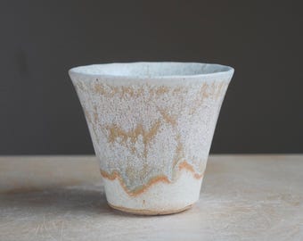 Taza de cerámica de gres hecha a mano Nebula 180 ml