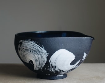 美濃焼 片口抹茶茶碗 - Etsy 日本