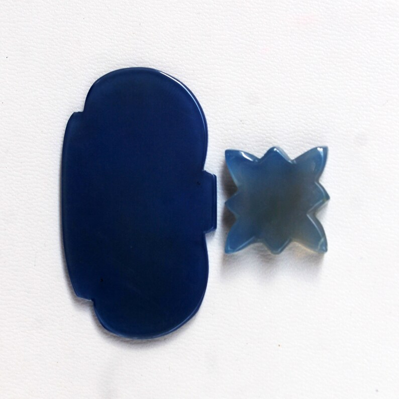 Blue Onyx Carving Blue Onyx Healing Crystal for Jewelry Making Loose Stone Blue Onyx Carving Crystal Natural Blue Onyx Carving Gemstone