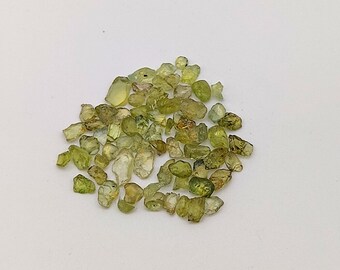 Sapphire Raw, Green Sapphire Gemstone Lot, Natural Sapphire Gemstone, Jewelry Making Gemstone Sapphire Rough, September Birthstone, K-1517