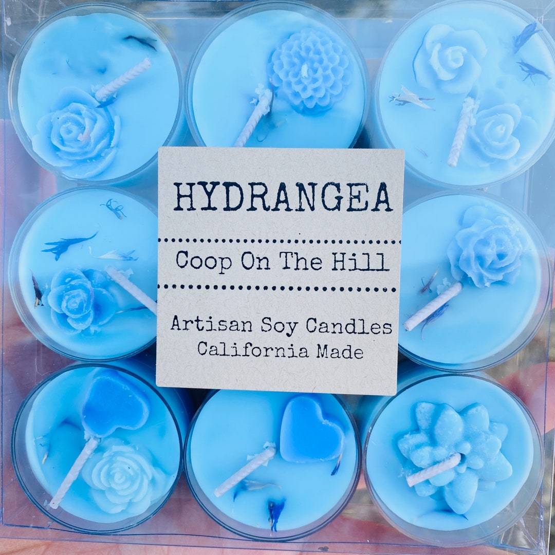 Hydrangea 3-Wick Boxed Soy Wax Candle
