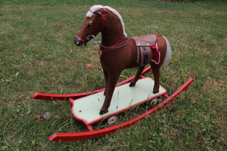 old rocking horse