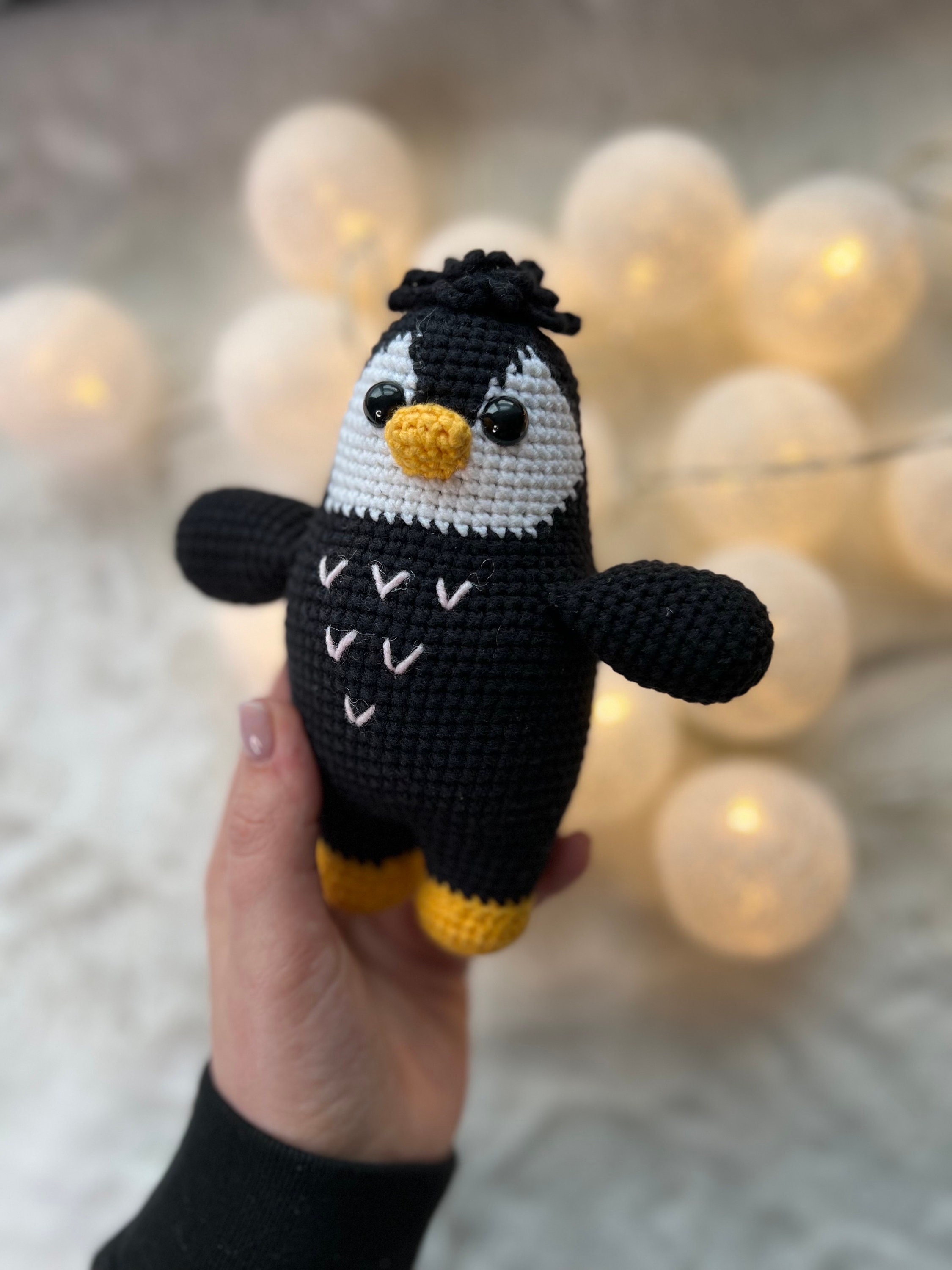 Penguin Amigurumi Crochet Pattern Stuffed Animal Toy (PDF) Etsy