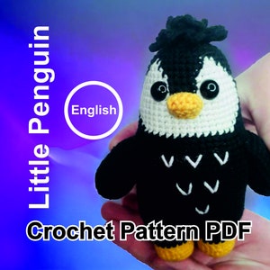 Cute Penguin Amigurumi Crochet Pattern for Handmade Gifts