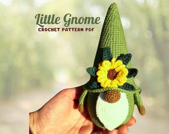 Zwerge Häkelanleitung, Amigurumi Spielzeug Muster