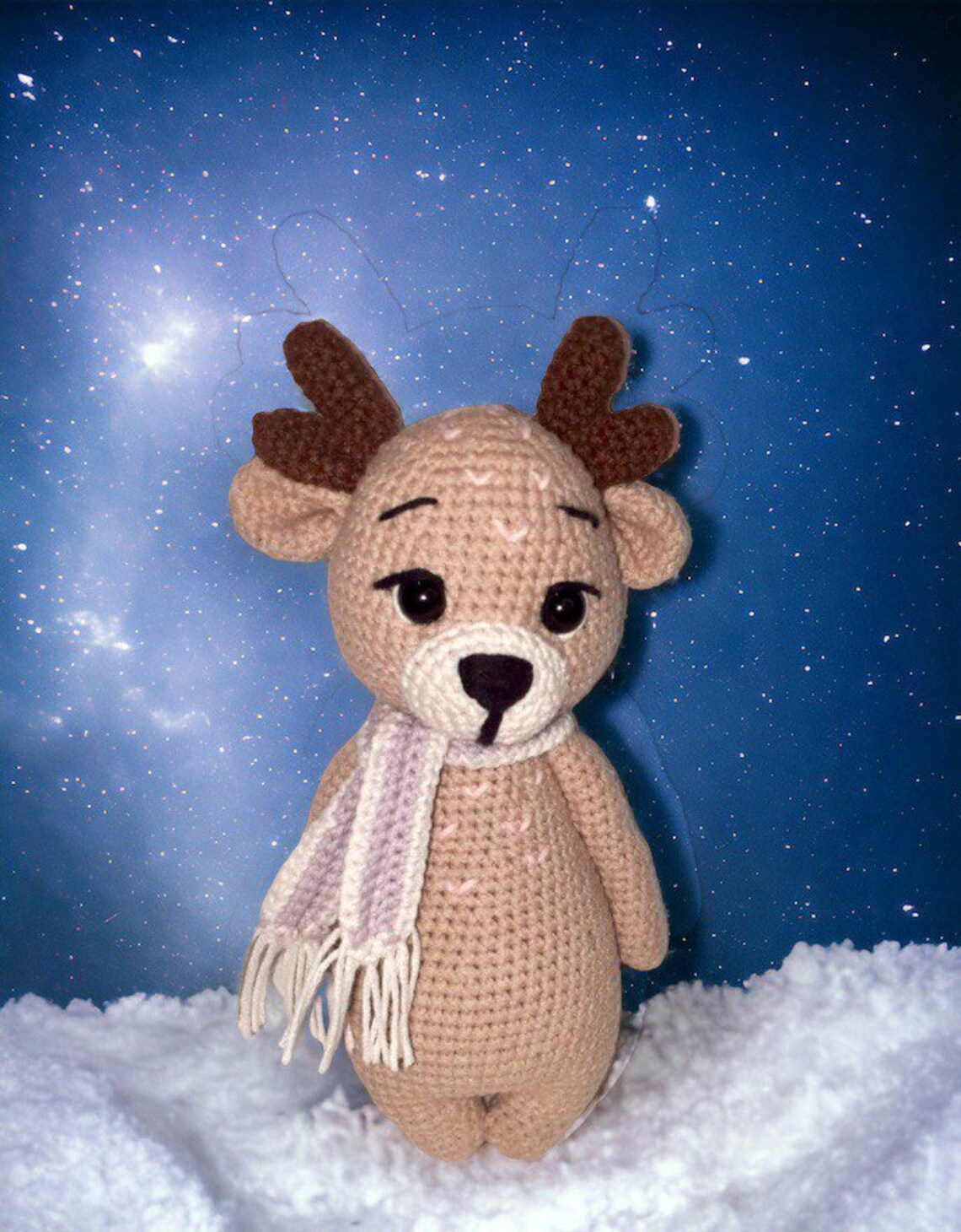 Little Fawn Crochet Pattern, Amigurumi Deer Pattern, Digital Downloads ...