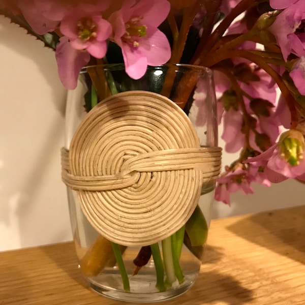 Mini vase tressé