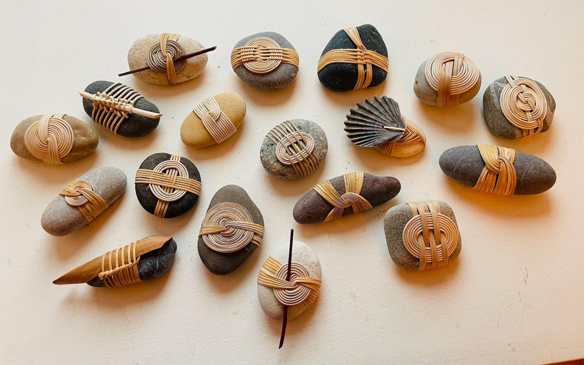 Braided pebbles