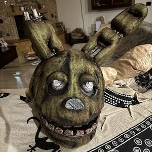 Springtrap handgjord cosplaymask