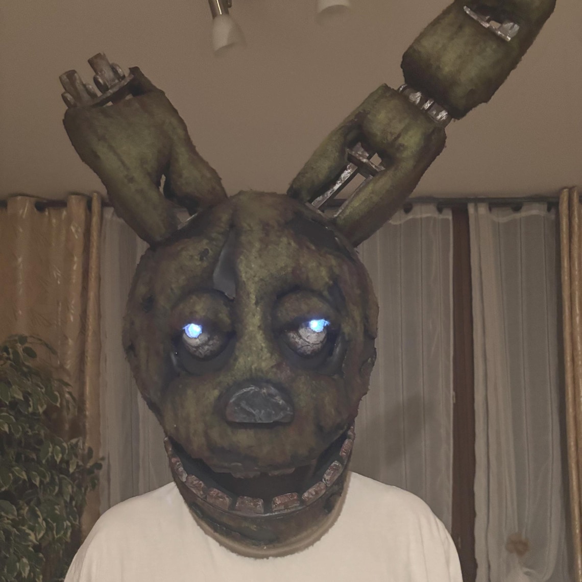 Springtrap Handmade Cosplay Mask - Etsy