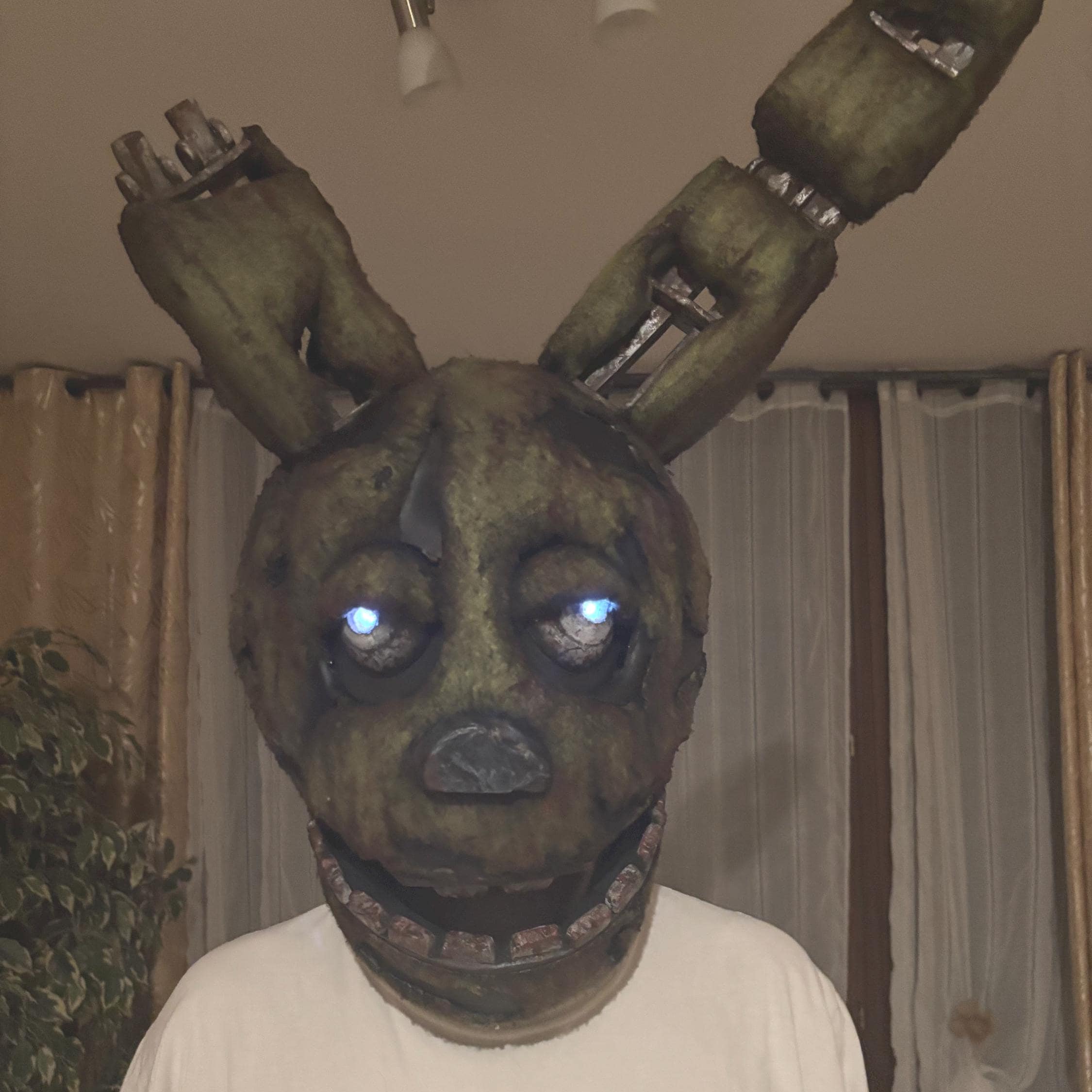 Springtrap Handmade Cosplay Mask - Etsy
