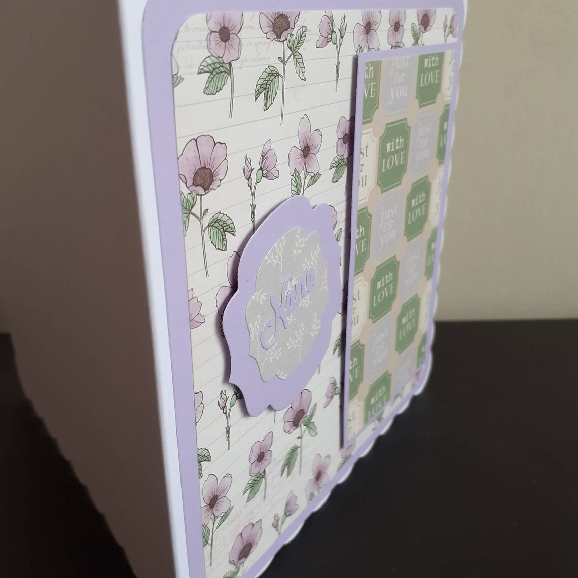 handmade birthday card for nana etsy
