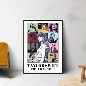 Eras Tour Poster Taylor Swift Swiftie Music Singer Album Personalised Straw Water  Bottle Gift -  Finland