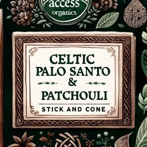 Celtic Blend Cone Incense 20/40 Pack | Incense Burners | Meditation | Wicca | Pagan Cone Incense | Aromatherapy | Patchouli and Palo Santo