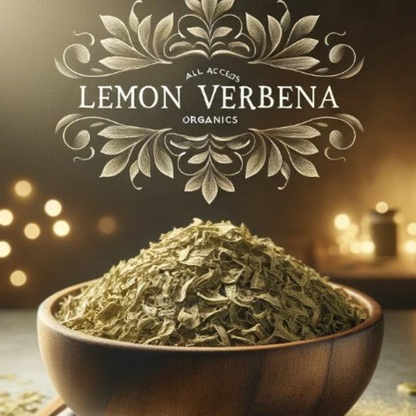 Lemon Verbena | Dried Organic Herbs | Herbal Products | Botanical | Natural Herbs | Herbal Tea | Aromatherapy | Wicca | Lemon | Herb