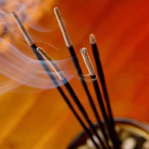 Benzoin Incense Sticks 40/80 Handmade Incense Sticks Incense Burners Meditation Wicca Pagan Stick Incense Aromatherapy Herbal image 5