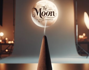 The Moon Incense Cones | Choice of 20-40 Cone Incense | Incense Burners | Meditation | Wicca | Pagan Cone Incense | Aromatherapy | Herbal