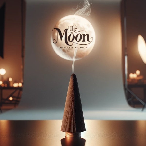 The Moon Incense Cones | Choice of 20-40 Cone Incense | Incense Burners | Meditation | Wicca | Pagan Cone Incense | Aromatherapy | Herbal