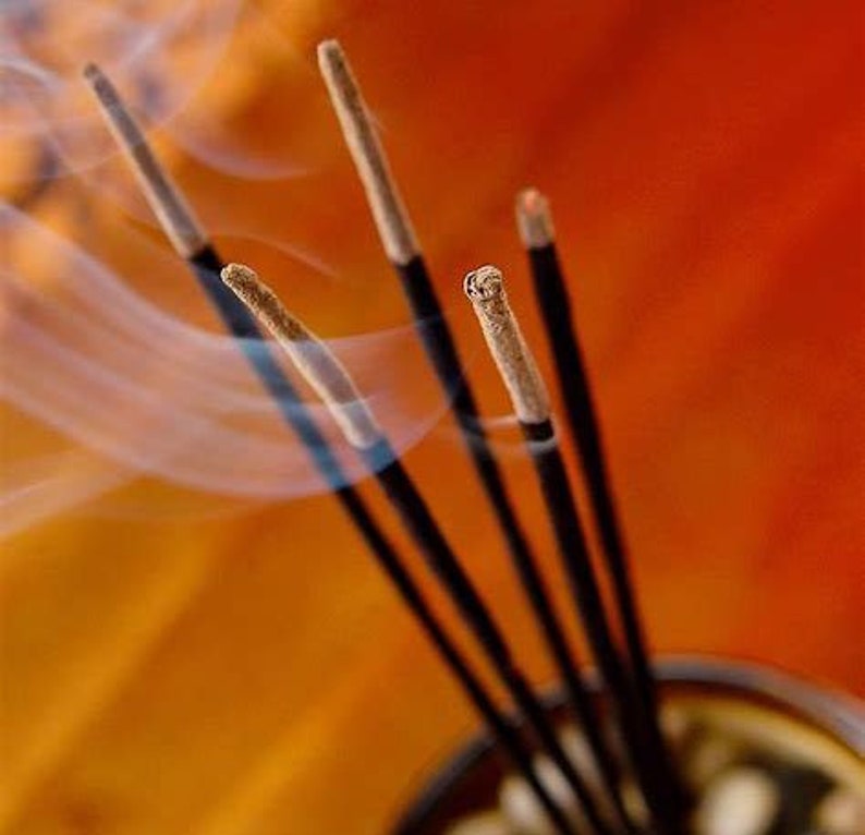 Benzoin Incense Sticks 40/80 Handmade Incense Sticks Incense Burners Meditation Wicca Pagan Stick Incense Aromatherapy Herbal image 5