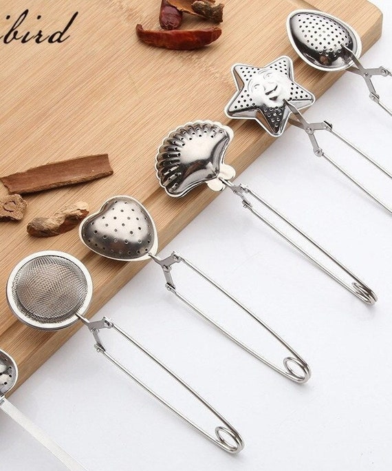 Metal Tea Thong/spoon Tea Ball Tea Spoon Brewing Homeopathic 