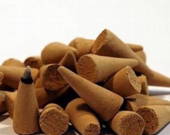 Cinnamon Incense cone 20-40 pk | Handmade Natural Incense | Meditation | Incense Sticks | Organic Incense | Wicca