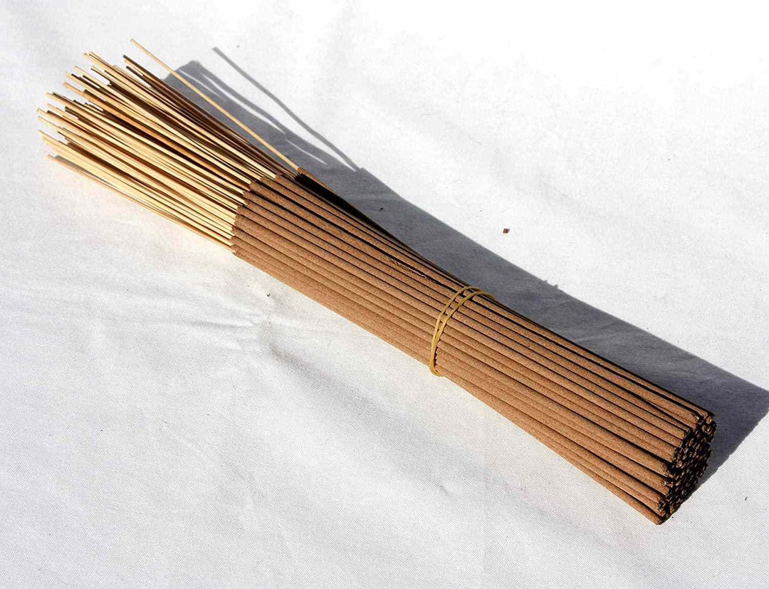 100 Unscented Incense Sticks Blank Incense Stick Bundle Incense Making